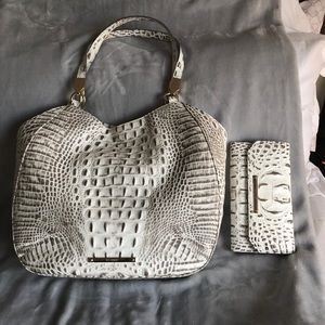 Brahmin Purse with Wallet and Dust Cover